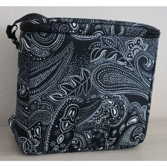 Vera Bradley 29386-12209 Stellar Paisley Lighten Up Deluxe Travel Cooler - Picture 2 of 9